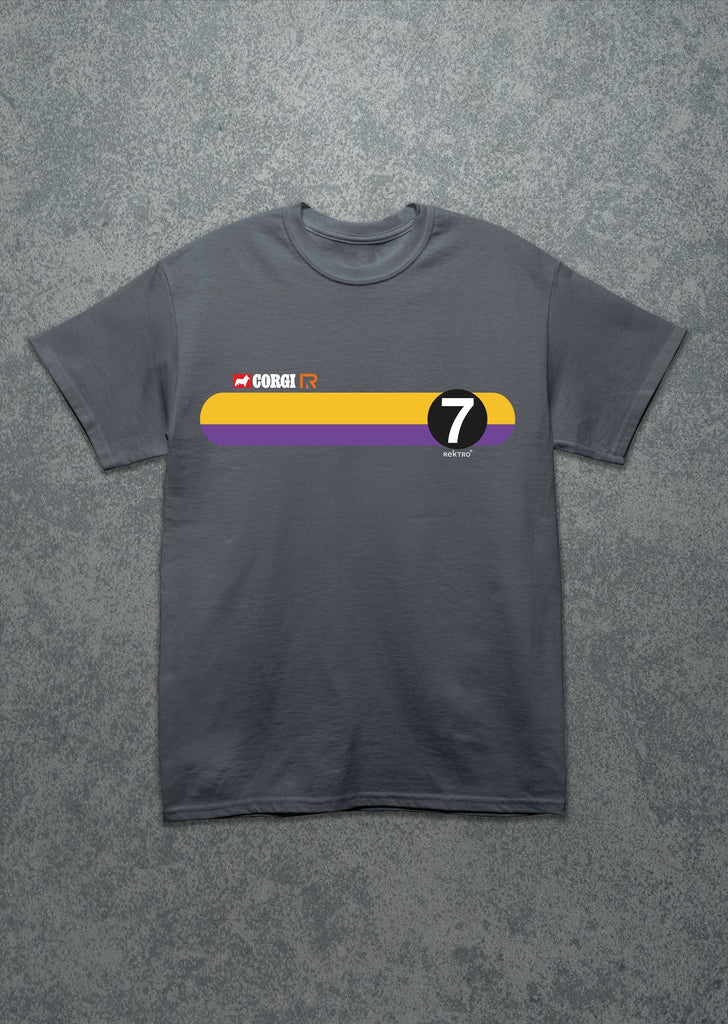 Miura No. 7 Mauve & Yellow Stripes